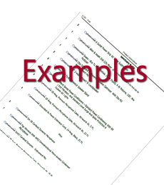 Example Packages